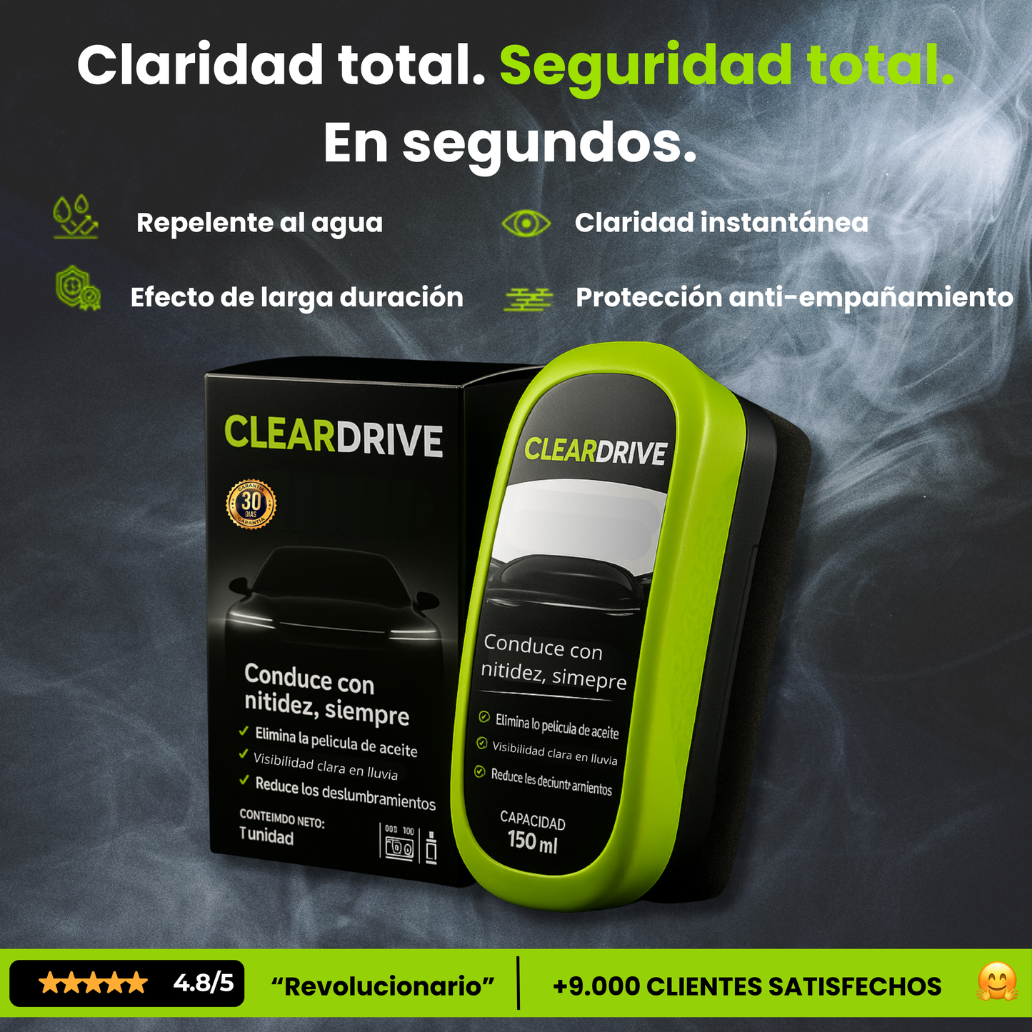 ClearDrive™-Visión mejorada y segura